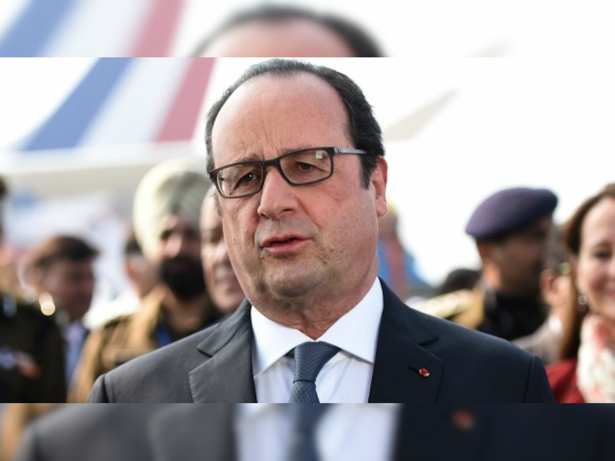 Outgoing French President Francois Hollande makes emotional final foreign trip