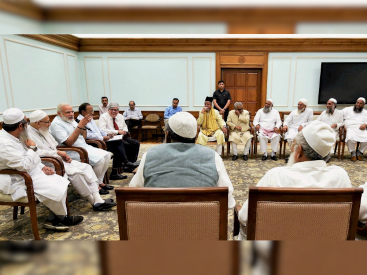 PM Modi meets members of Jamiat Ulema-i-Hind, urges Muslims not to allow triple talaq issue to be politicised