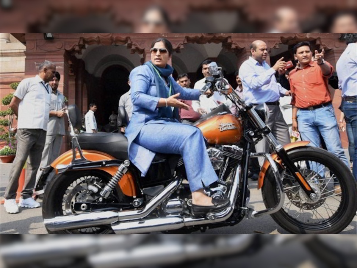 Ranjeet Ranjan, the Harley Davidson-riding MP, accuses Vistara staff of misbehaviour 