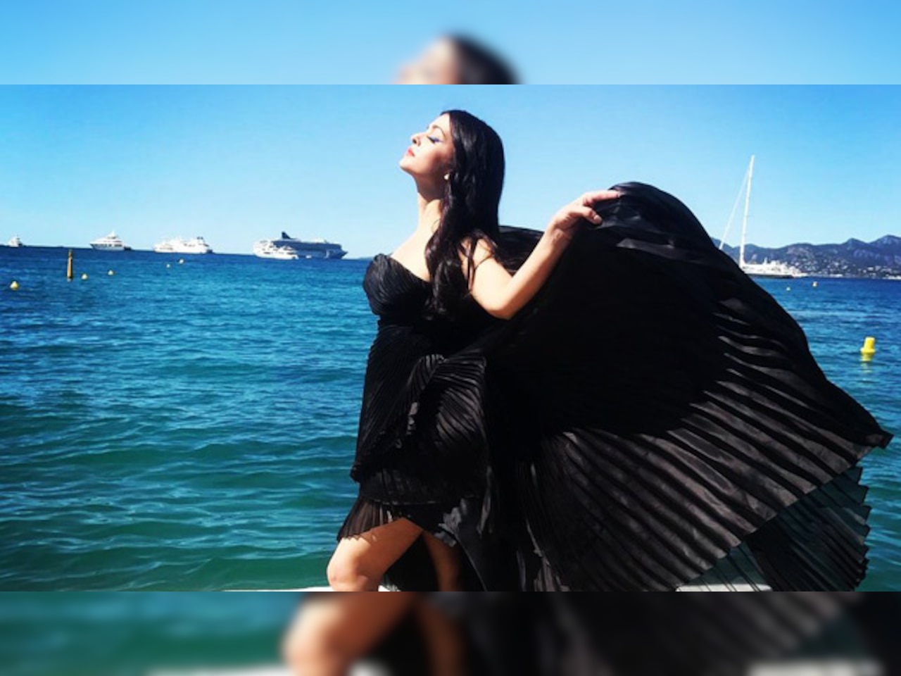 aishwarya rai cannes black dress Cannes 2024: Aishwarya Rai Bachchan dazzles in black gown by Falguni &  Shane Peacock