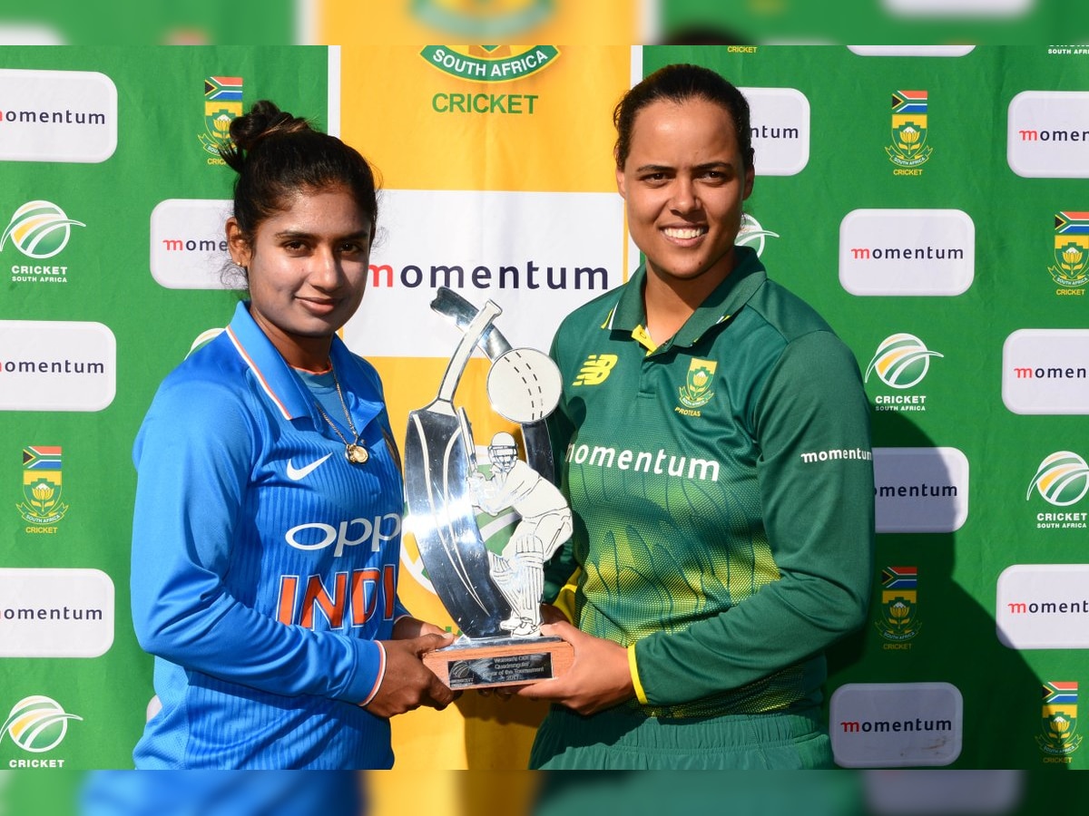 Indian women's cricket team defeat South Africa to lift quadrangular trophy