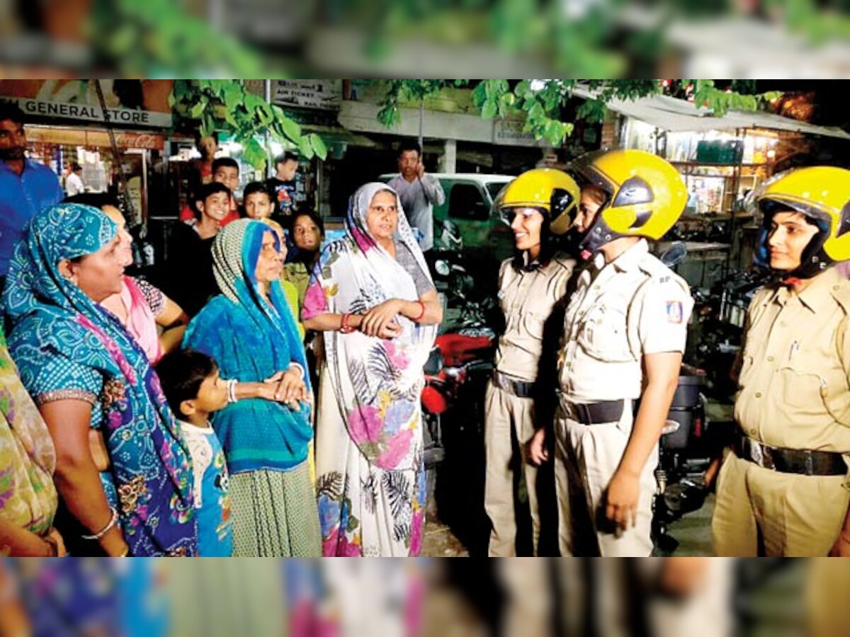 In a first, women cops on bikes to patrol the streets of South Delhi