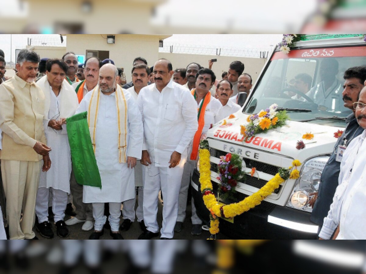 Chandrababu Naidu meets Amit Shah, Presidential Poll among issues discussed 