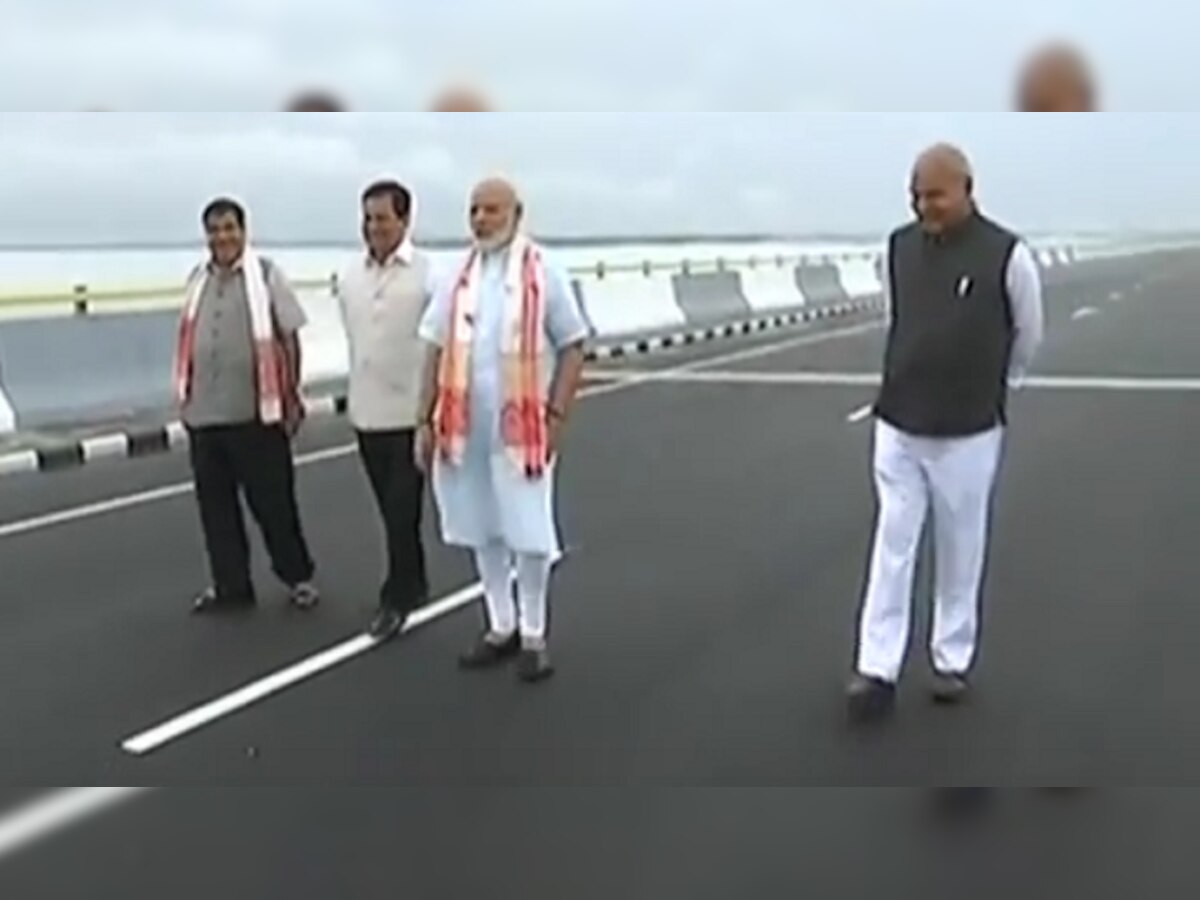 PM Modi inaugurates India's longest bridge, to be named after Bhupen Hazarika