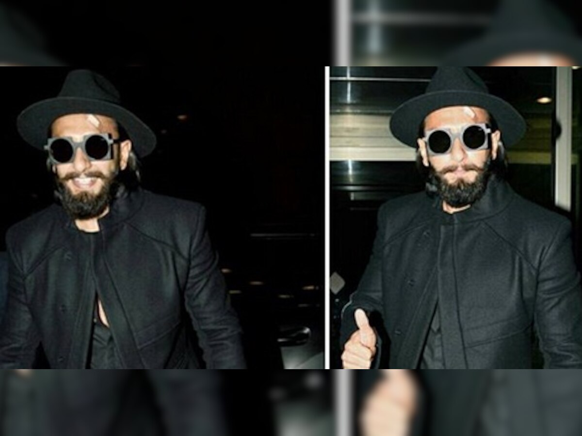Post his INJURY on 'Padmavati' sets, Ranveer Singh SPOTTED taking off for a vacay, Check pics
