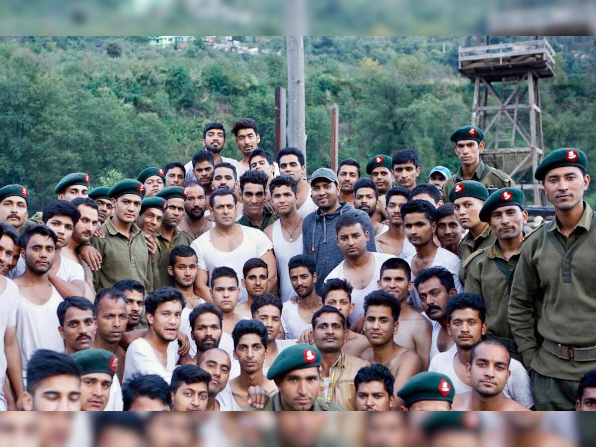 Did you know? It was the Indian Army who TRAINED 600 actors for Salman Khan's 'Tubelight'