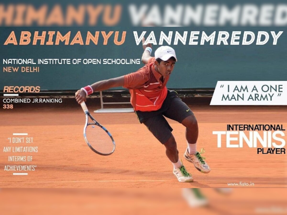 Abhimanyu Vannemreddy grabs wild card for junior French Open