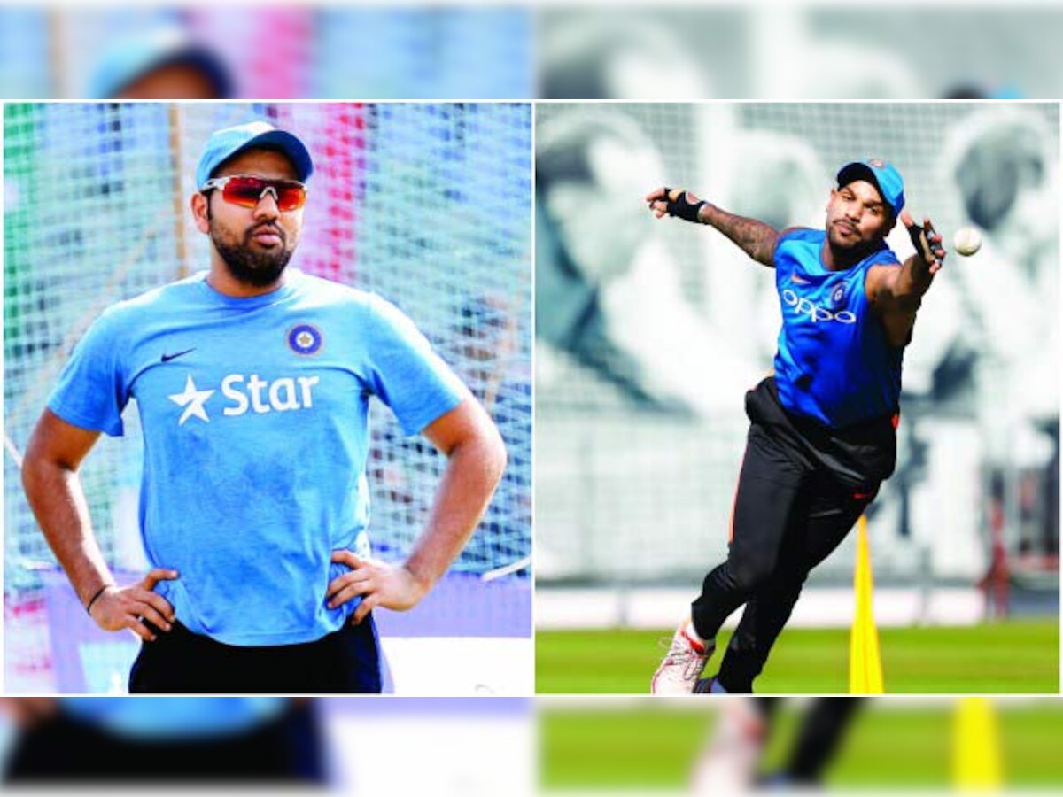 Champions Trophy 2017: Shikhar Dhawan-Rohit Sharma, then & now