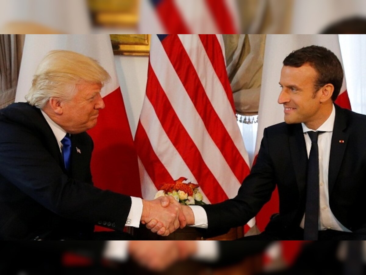 It wasn't innocent: Macron on white-knuckle handshake with Trump