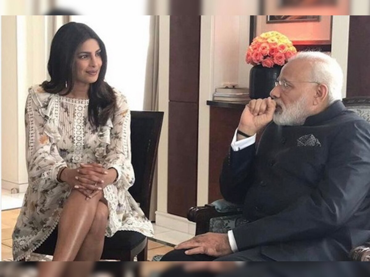 Pic of the day: Priyanka Chopra meets Narendra Modi in Berlin!