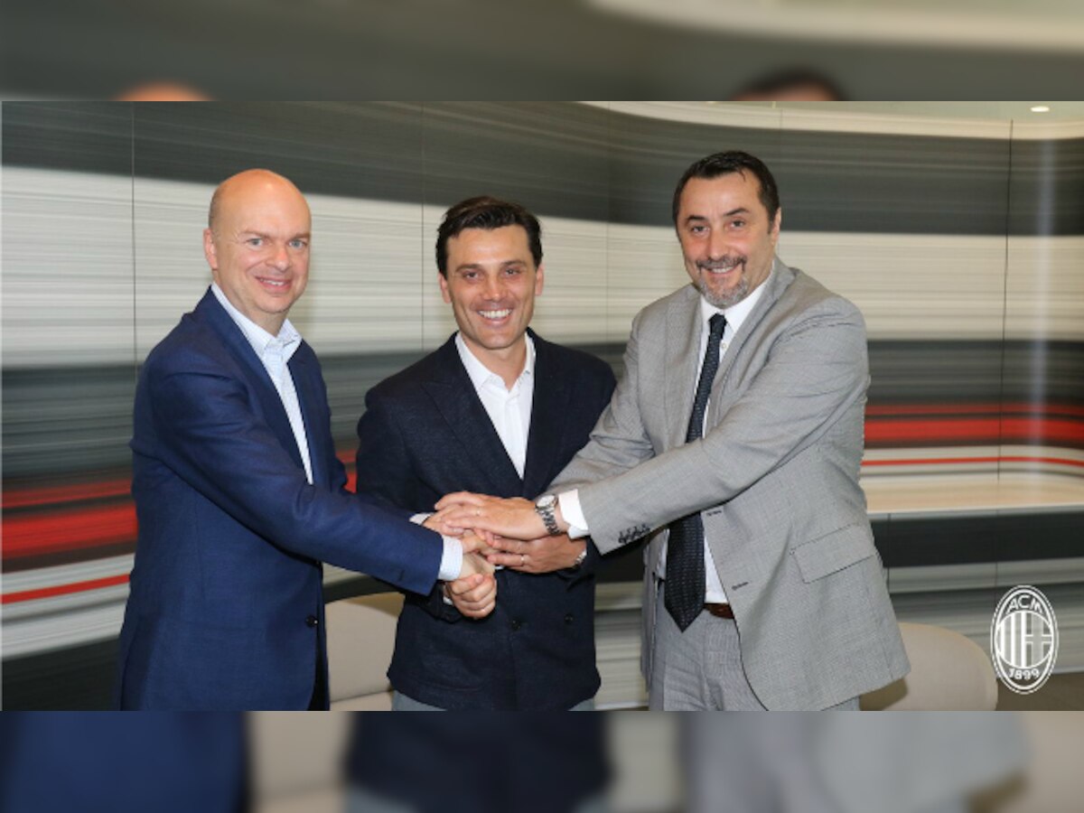 AC Milan coach Vincenzo Montella renews contract until 2019