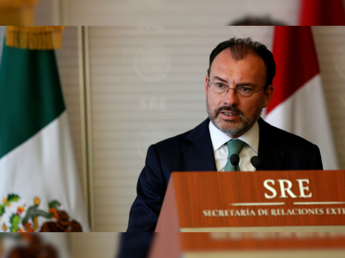 Mexico's top diplomat Videgaray says Venezuela no longer a democracy