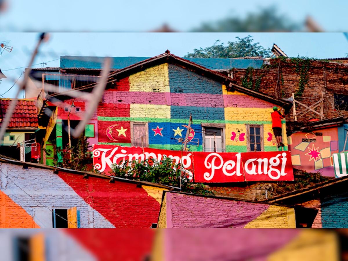 Indonesian 'rainbow village' is an Internet sensation
