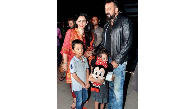 Sanjay Dutt On Spending Time With His Twins Shahraan And Iqra