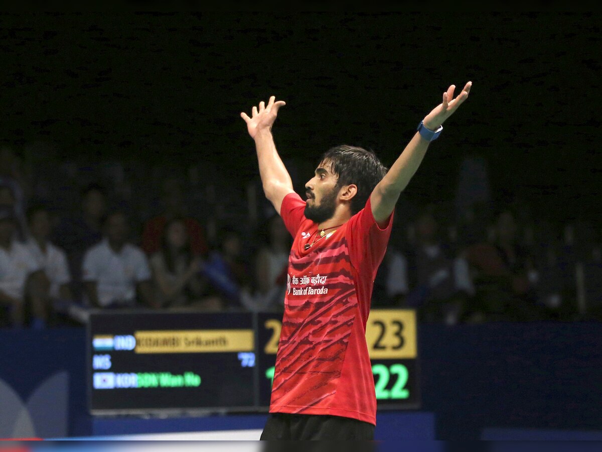 Indonesia Super Series: Kidambi Srikant stuns world No.1 Son Wan Ho, reaches final