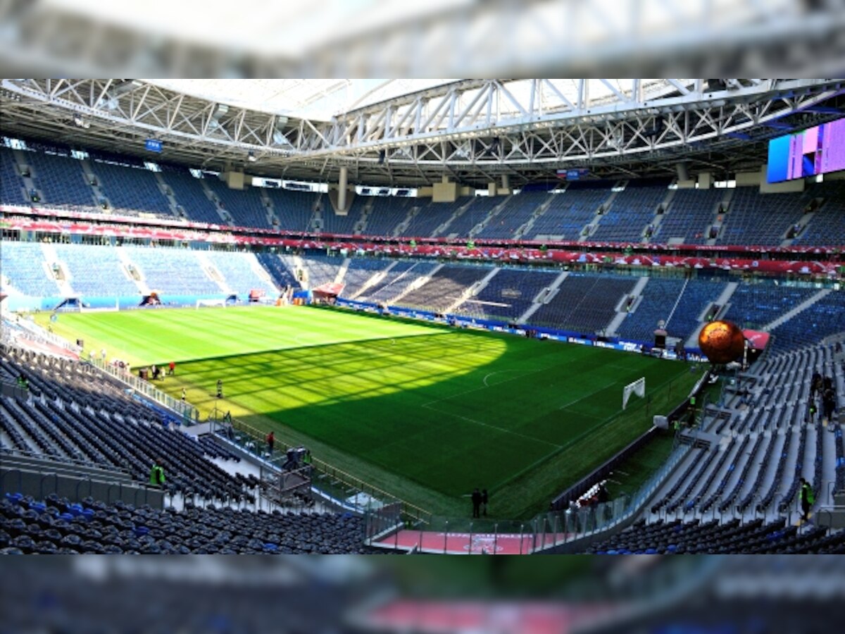 Confed Cup and 2018 World Cup host Russia relieved after positive feedback about St Petersburg pitch