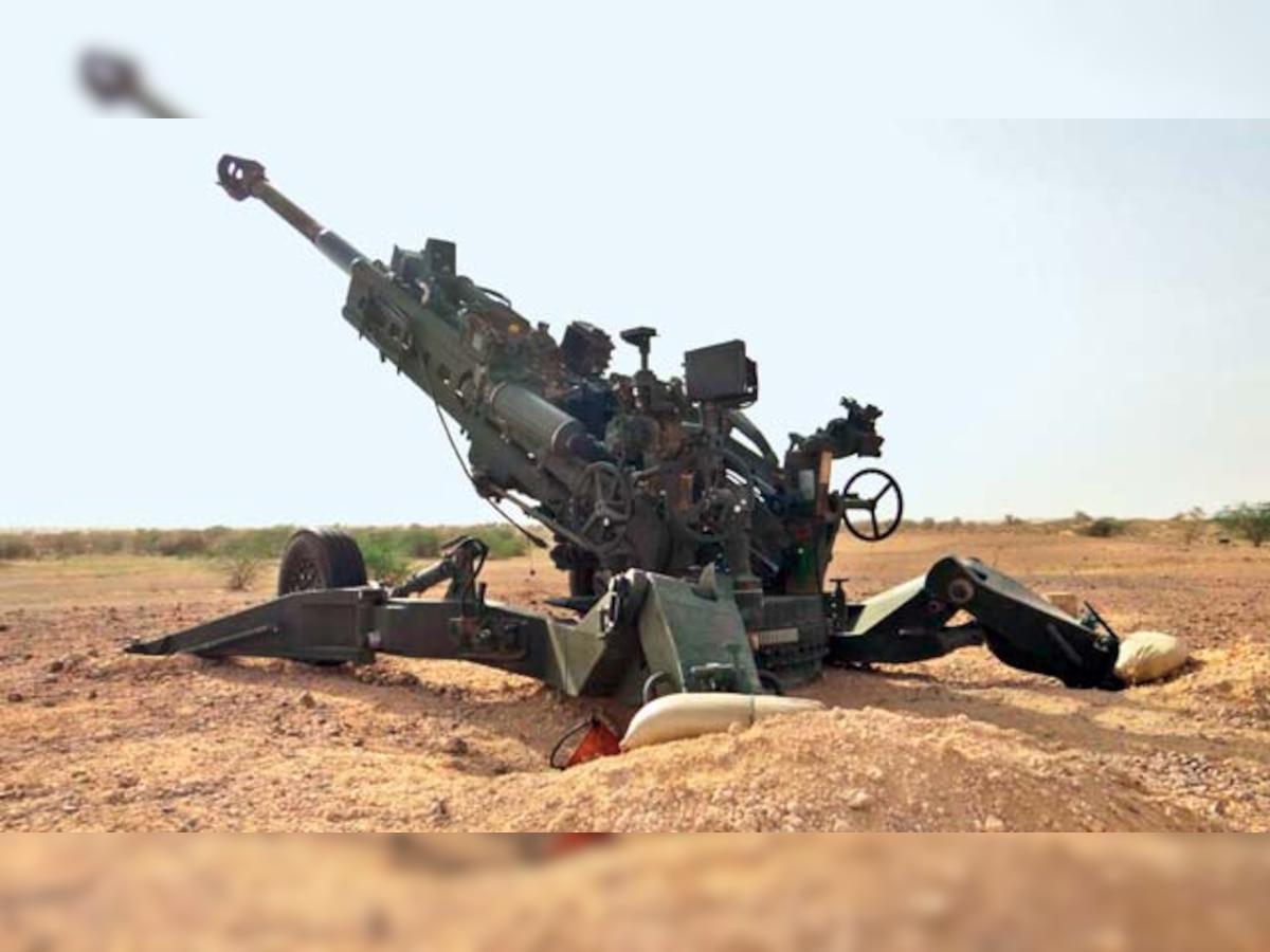 Army tests howitzer cannons at Pokharan