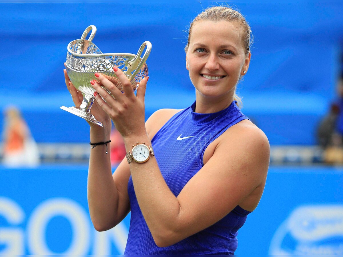 Aegon Classic: Petra Kvitova sends Wimbledon warning with Birmingham title