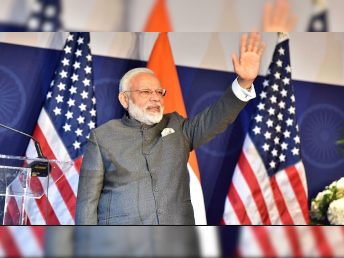 Congress lashes out at PM Modi's 'blot free' remarks in US 