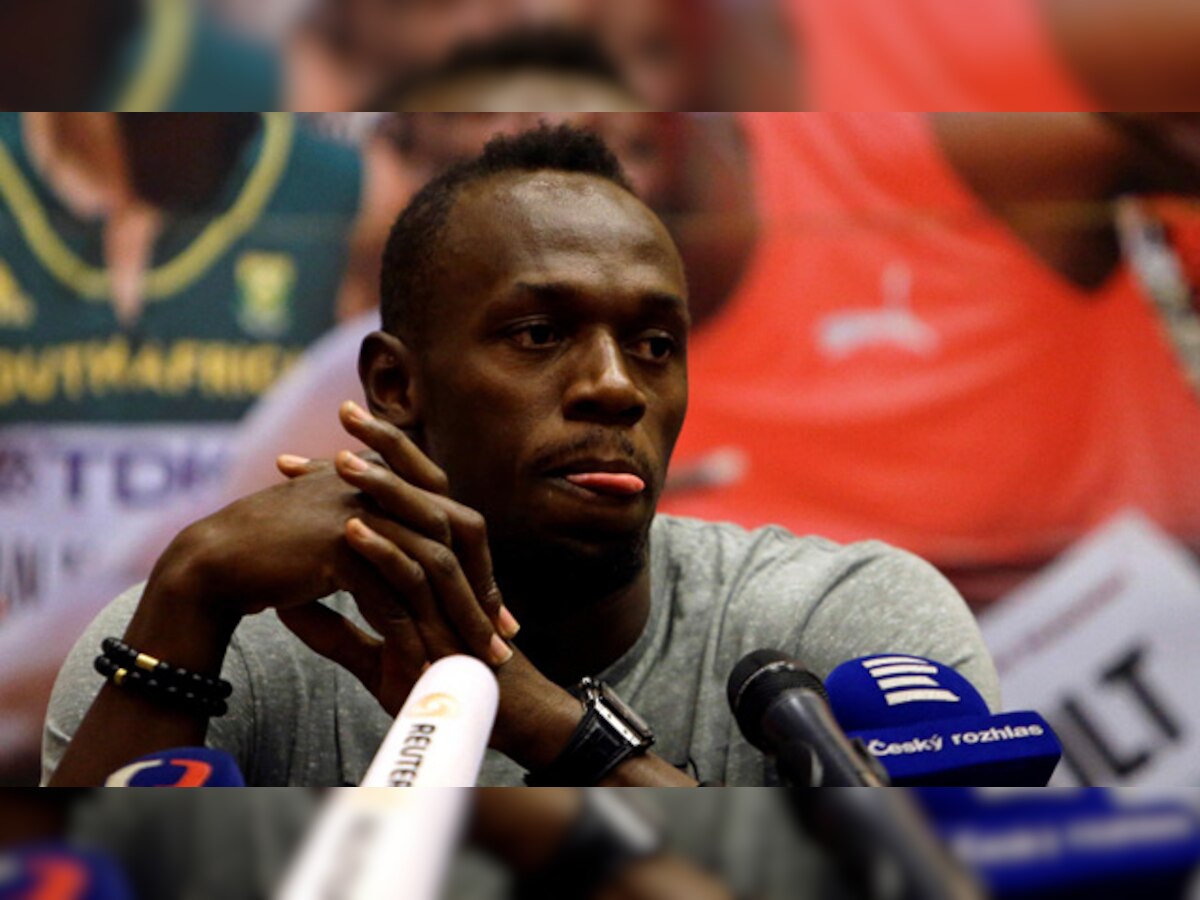 Usain Bolt is looking forward to putting on a show one last time