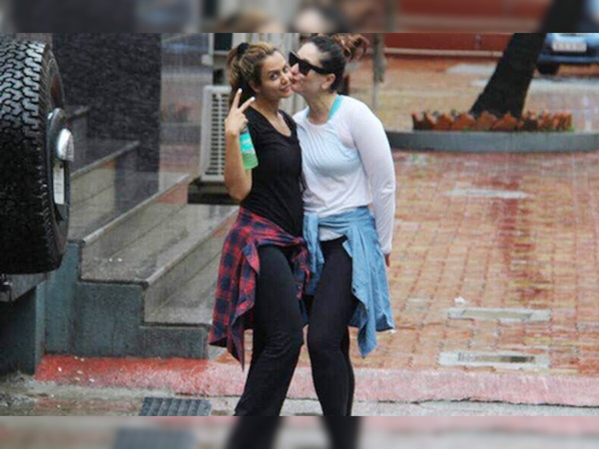 See Pictures: Kareena Kapoor Khan and Amrita Arora are giving us BFF goals outside the gym!