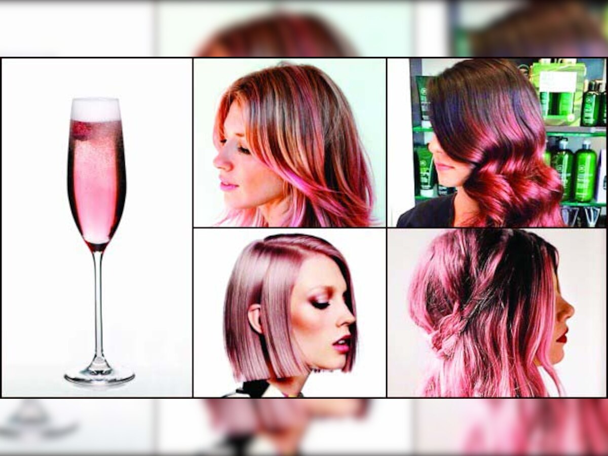 Pink Champagne tresses