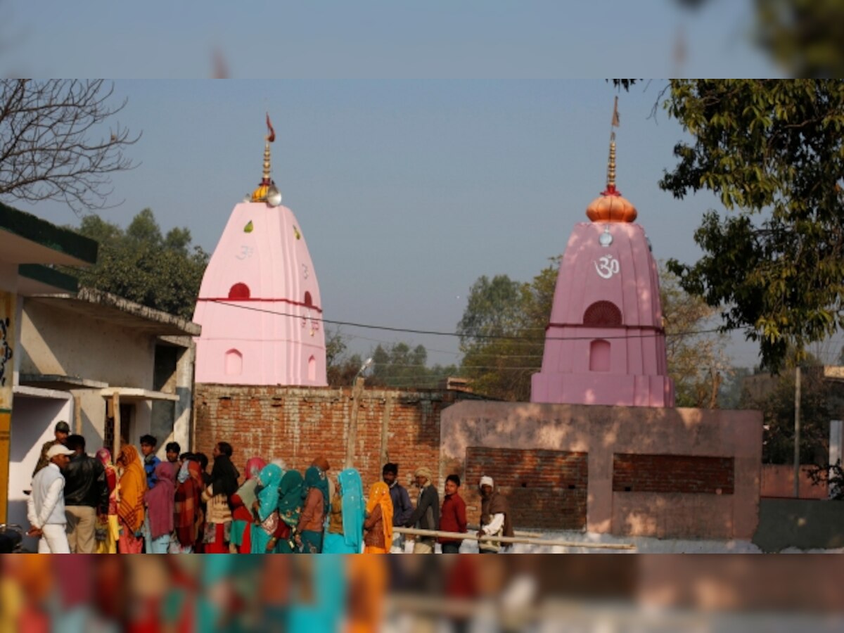 Haryana: Flags inscribed with '786' put up on a temple; situation tense