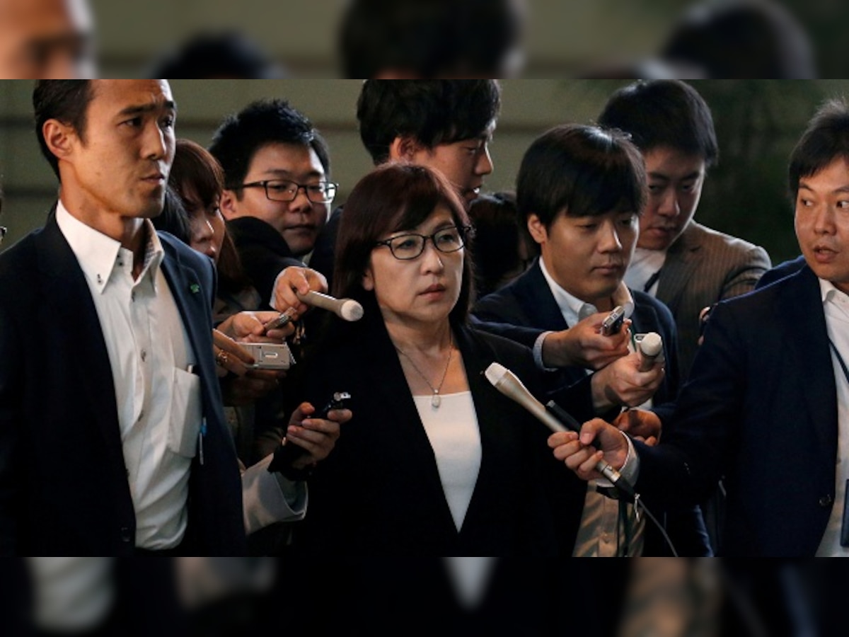 Japan defense minister under fire before key Tokyo poll