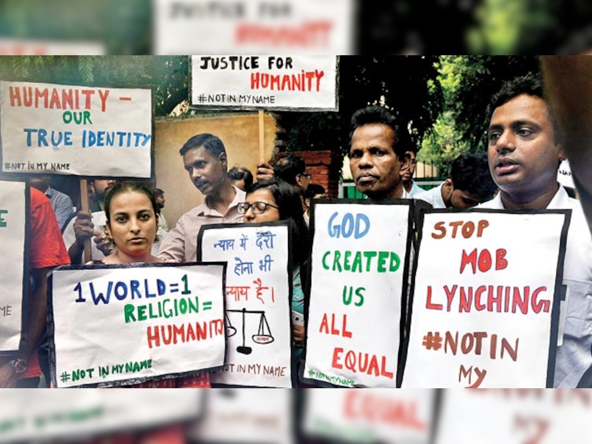 ‘Not In My Name': Protesters hit the streets against mob lynchings, demands action against senseless violence