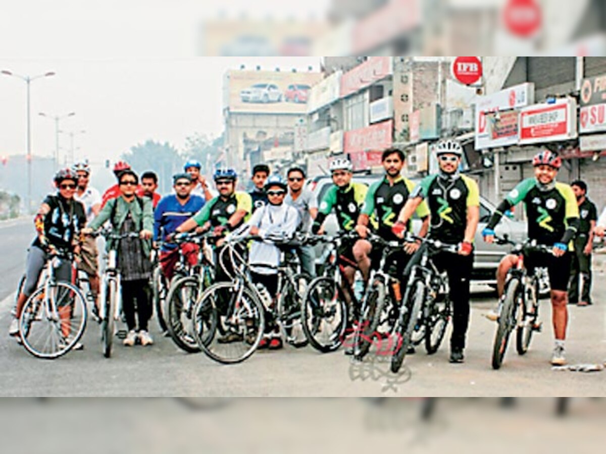 Over 500 pedal to create awareness on deaf-blindness