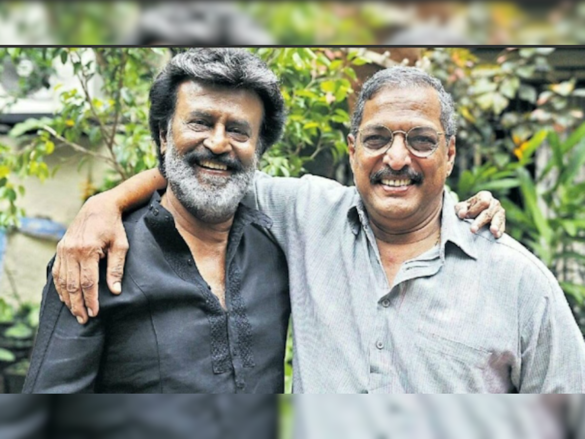 Spotted: Rajinikanth & Nana Patekar on the sets of Kaala