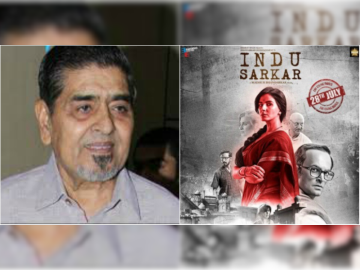 Congress leader Jagdish Tytler writes to Madhur Bhandarkar, upset after watching Indu Sarkar trailer