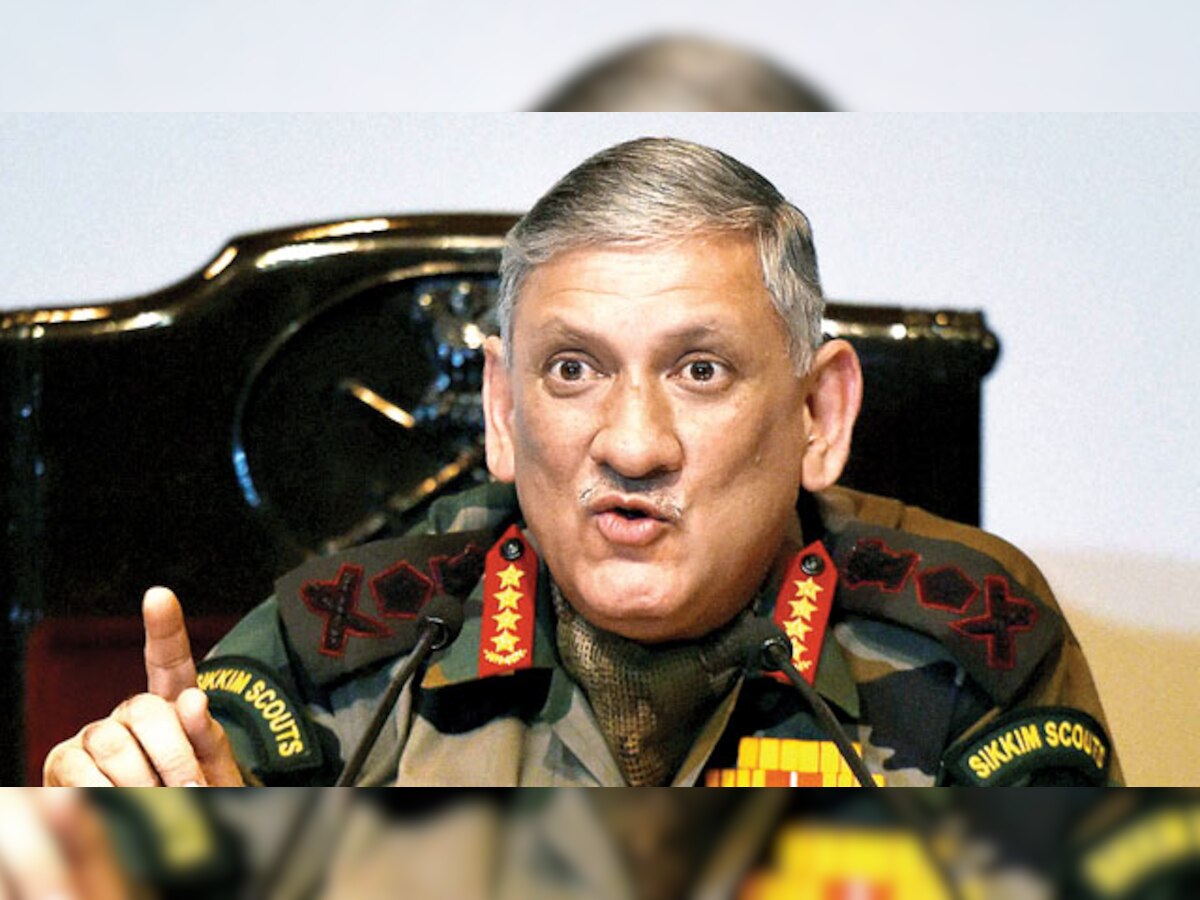 Bipin Rawat in Sikkim as China rakes up 1962