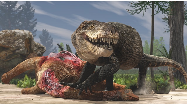 Gigantic, Jurassic-era crocodile with T-rex teeth discovered - 640 x 360 jpeg 73kB