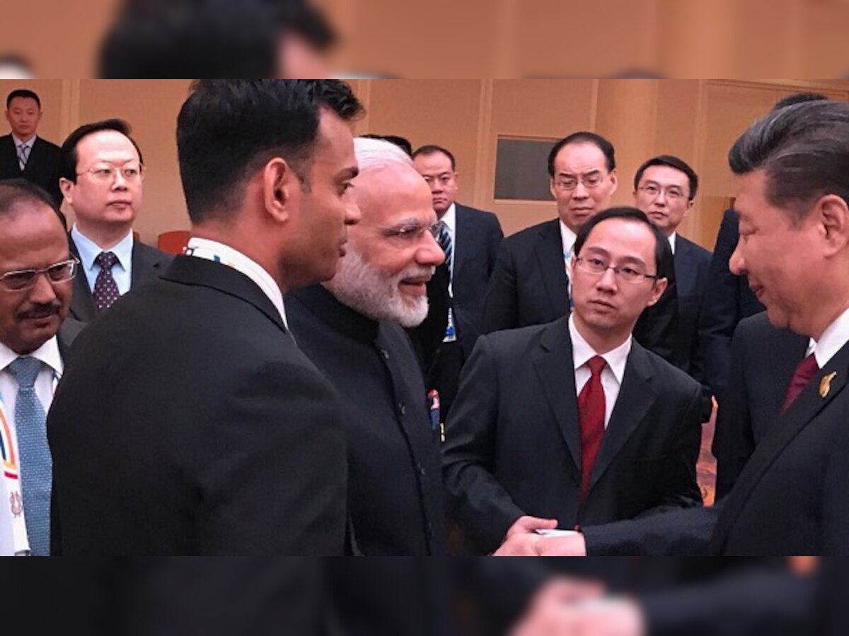 Handshake at Hamburg: Amid border stand-off, PM Modi and Xi Jinping break ice