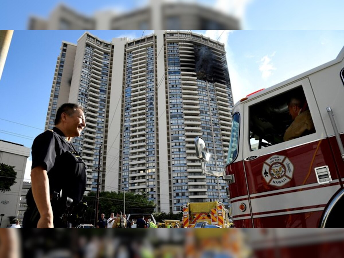 Honolulu: Fire in 36-story building kills three, injures five