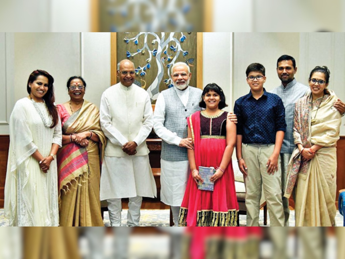 President-elect Kovind's children revel in joy but know their bounds