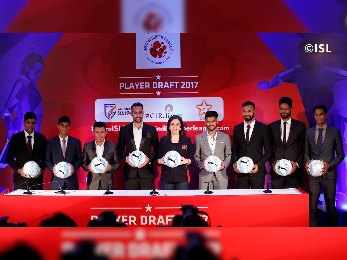 ISL 2017: Complete list of players drafted by each team 