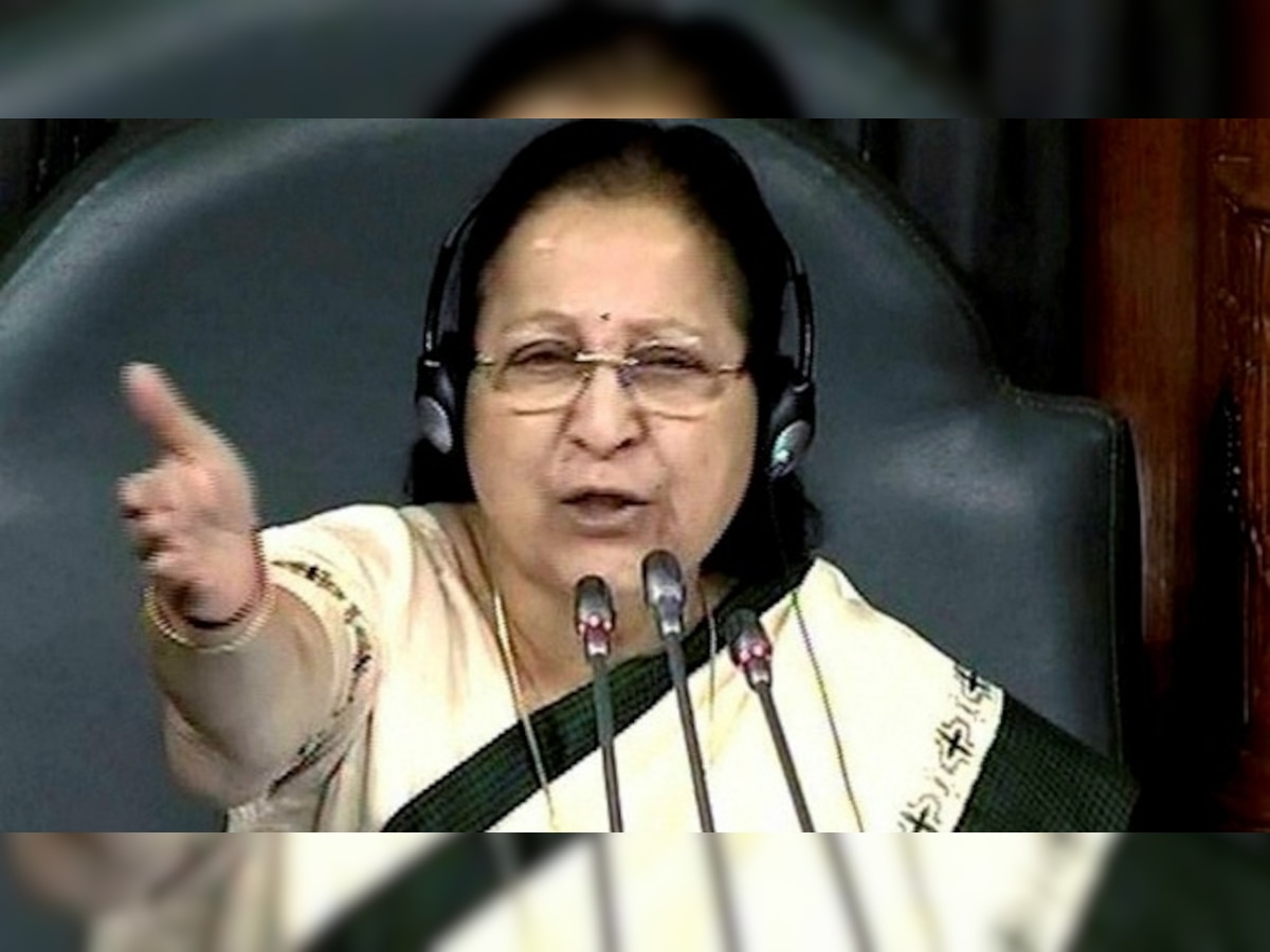 Scindia comment row: Sumitra Mahajan says her office made mistake in recording statement