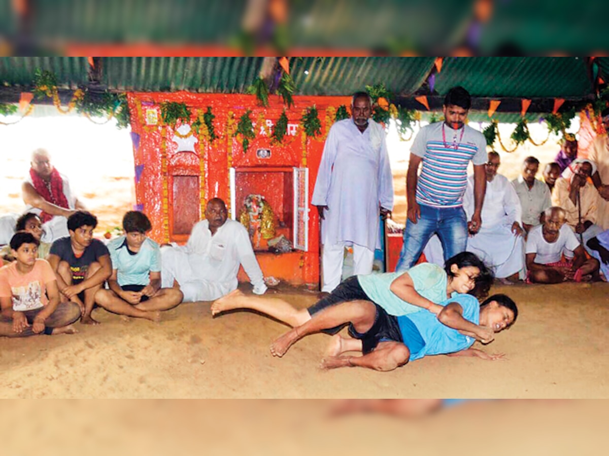 Women wrestlers make history in Varanasi akhada