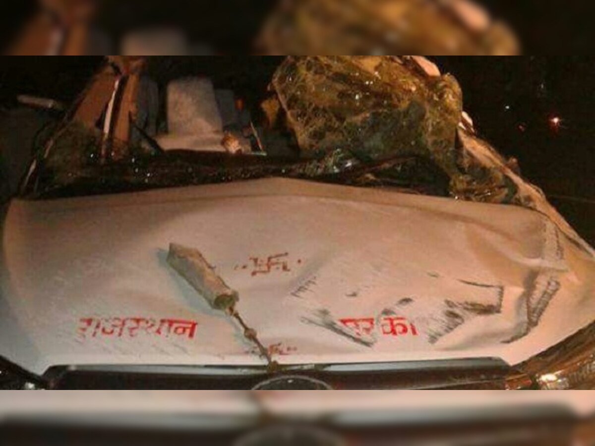 Rajasthan minister injured, PA killed in car accident