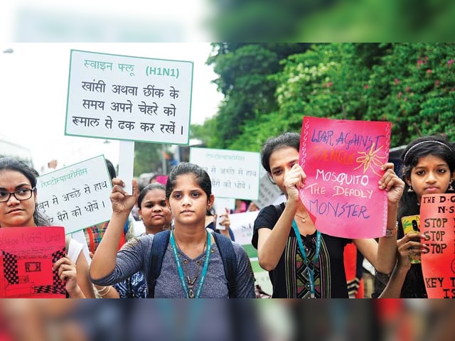 Delhi Reports 166 New Cases of H1N1 Influenza in One Day