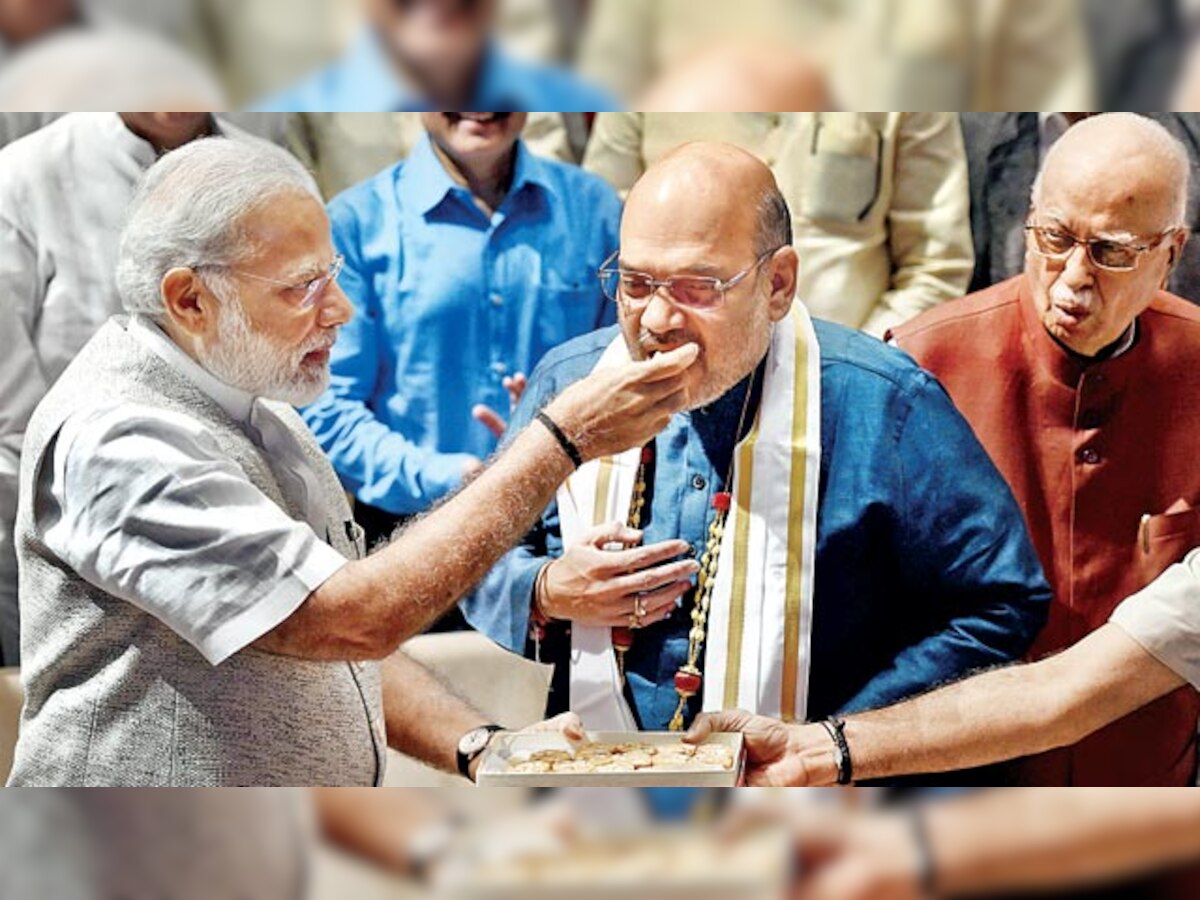 Narendra Modi lauds Amit Shah's 3 years as BJP chief