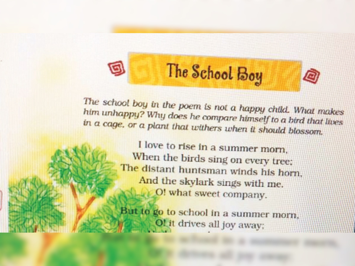 Gujarat school wants Blake’s poem replaced by Tagore’s