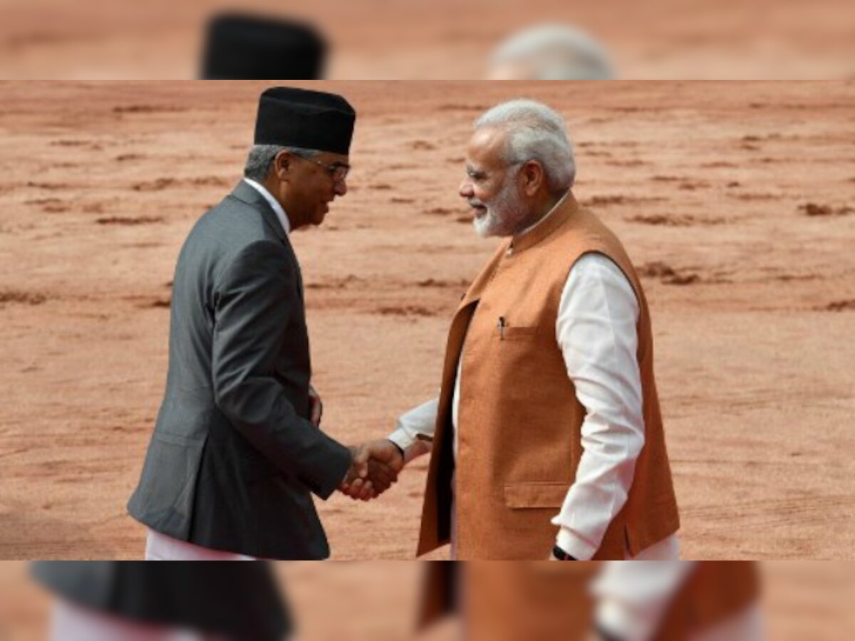 Nepal PM Sher Bahadur Deuba accorded ceremonial welcome at Rashtrapati Bhawan