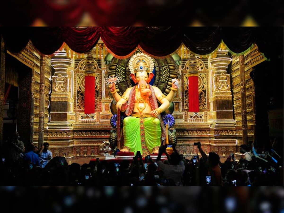 Ganesh Chaturthi 2017: Lalbaugcha Raja day 1 first look and live darshan