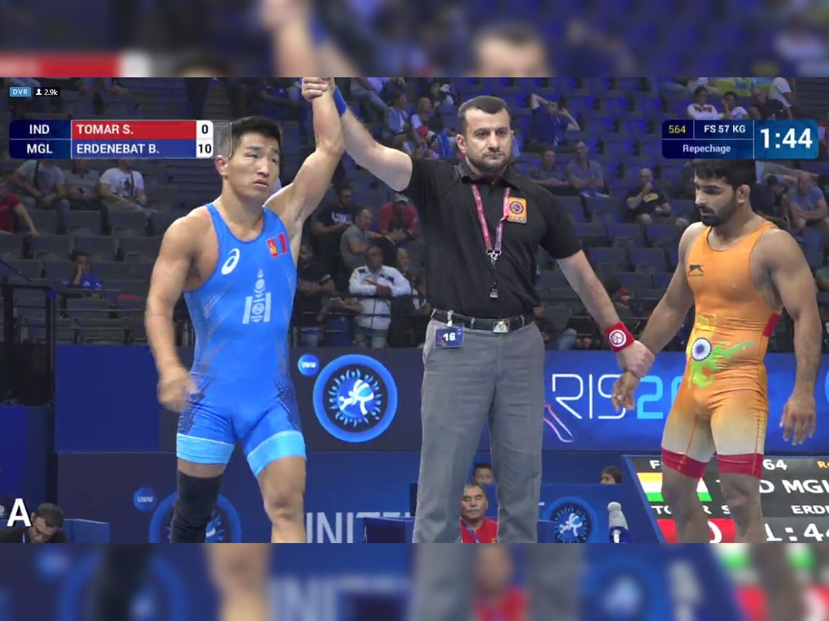 World Wrestling Championships: India remain medal-less after Sandeep Tomar loses second repechage