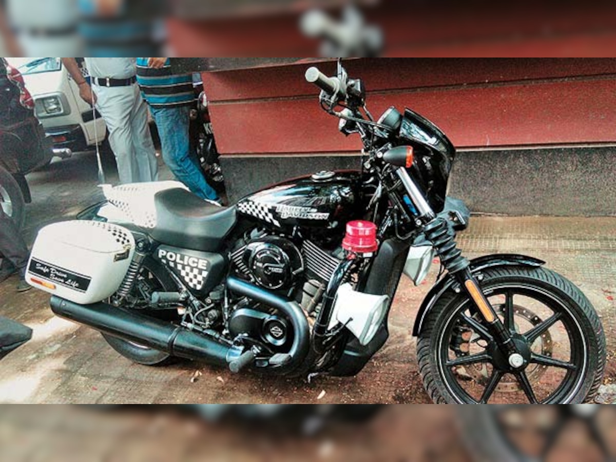5 swanky Harleys for Kolkata Traffic Police