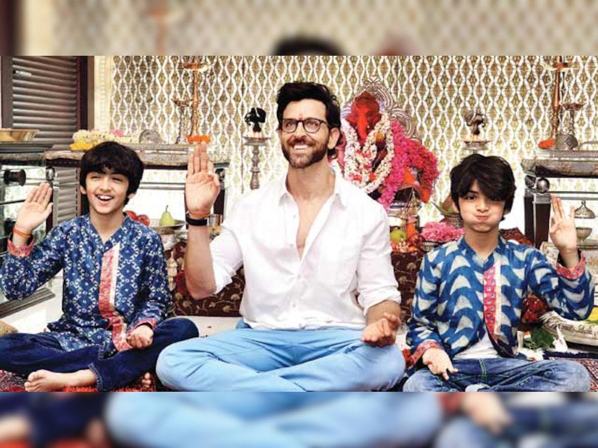 Hrithik Roshan: Bappa stays with us all year now!