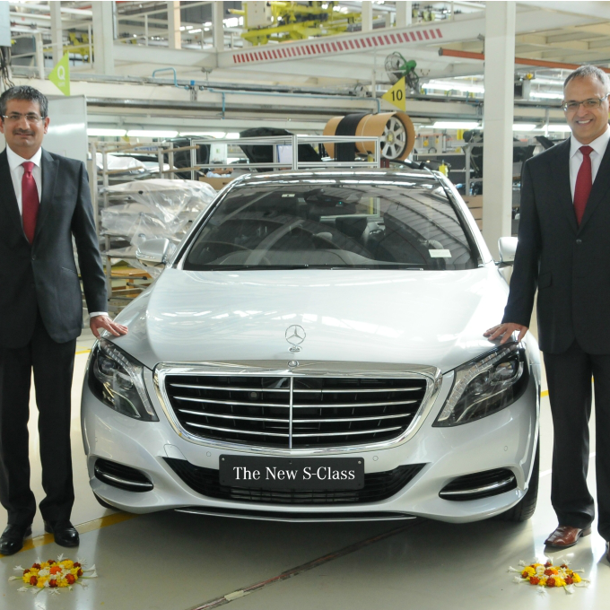 Mercedes Benz Pune Hr Contact Number The first India made Mercedes Benz S-Class rolls out at its Pune plant